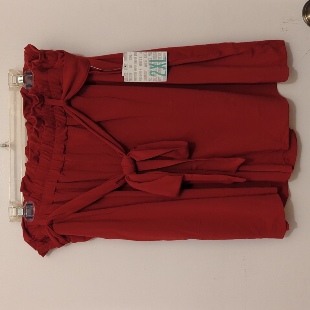 LLR Ella paper bag shorts 2XL (22-24)